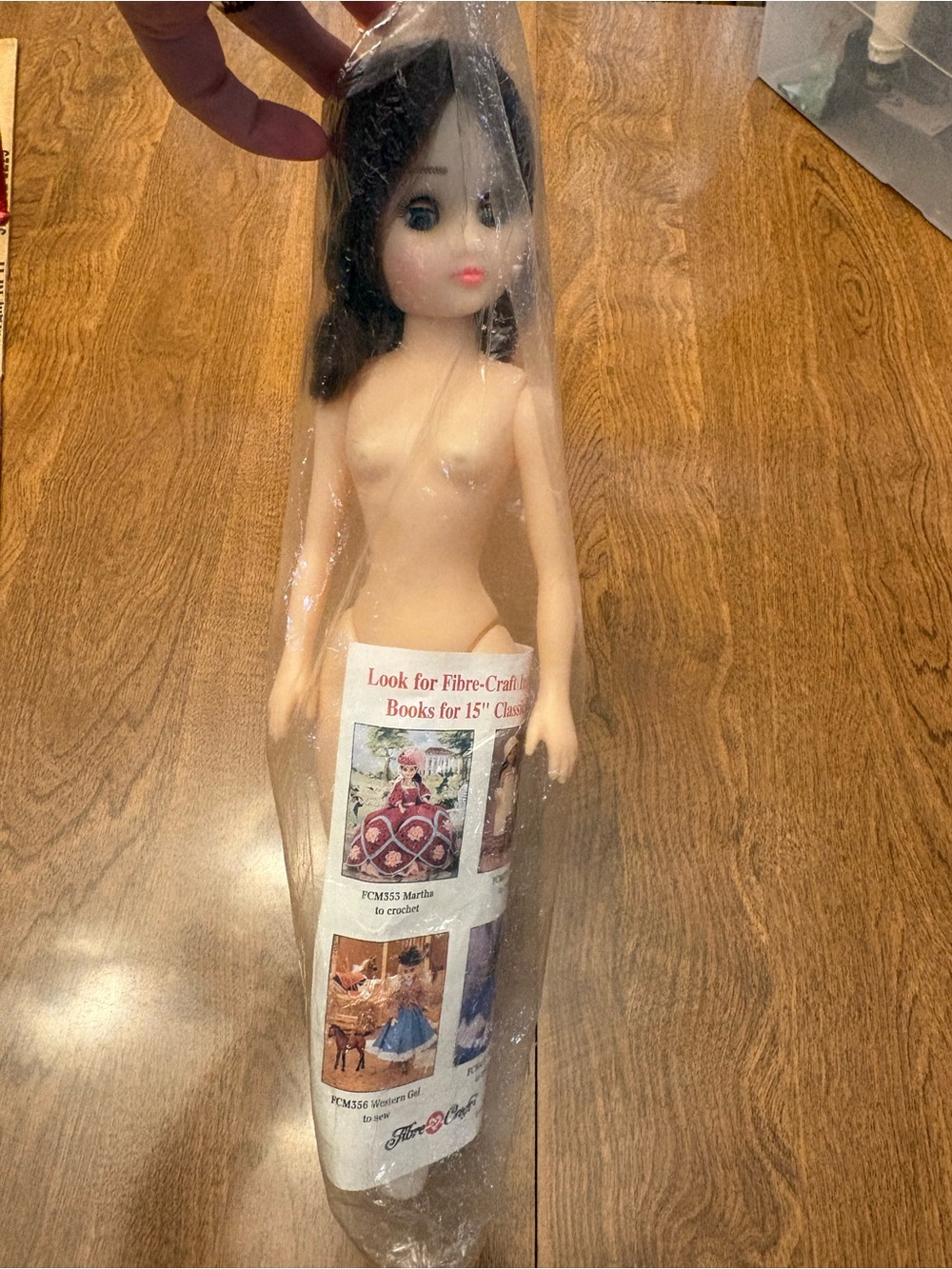 Classic Black-Haired Fashion Doll for Kids - Black Hair, Cream Skin